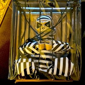 Skeleton locked away Halloween